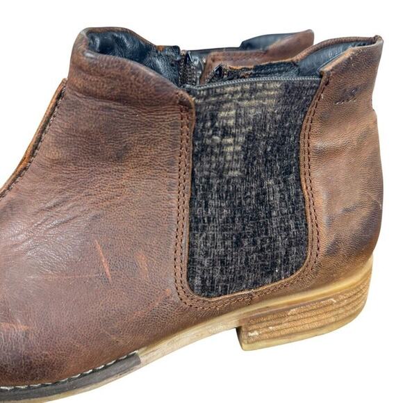 Josef Seibel Womens Sienna 97 Camel Washed Leather Ankle Boots Booties 39 8 8.5 - Picture 9 of 16